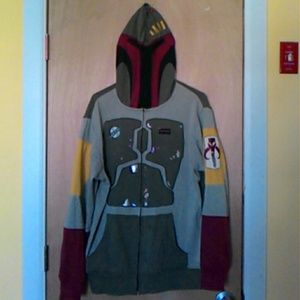 Boba Fett Zip-Up "Costume" Sweatshirt